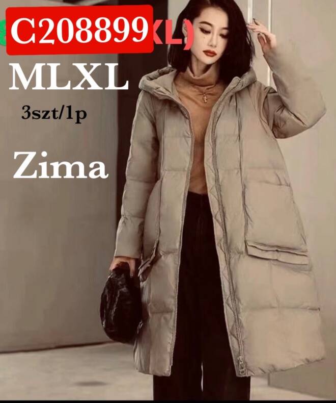 Płaszcze damskie C208899 1 kolor  M-XL