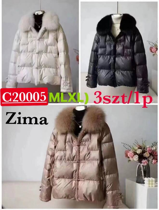 Kurtka damskie C20005 1 kolor  M-XL