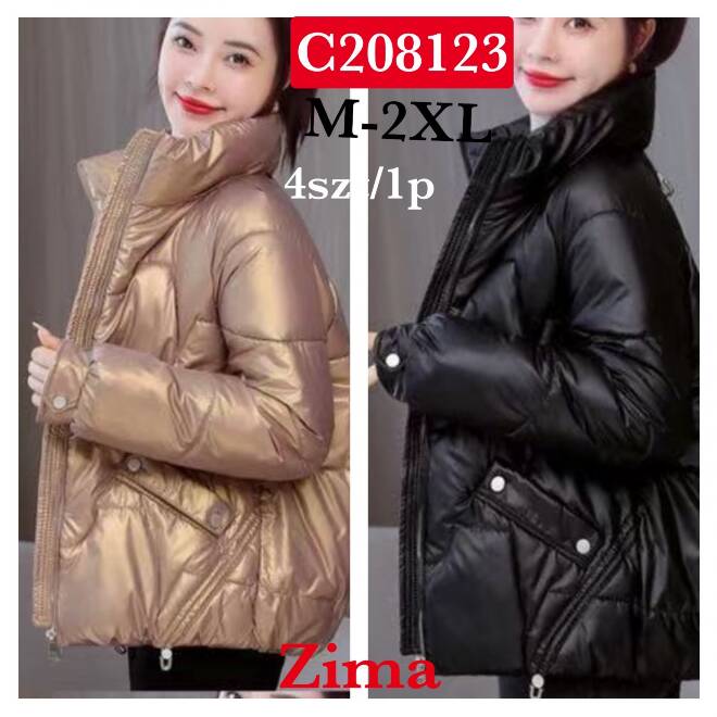 Kurtka damskie zimowa C208123 1 kolor  M-2XL