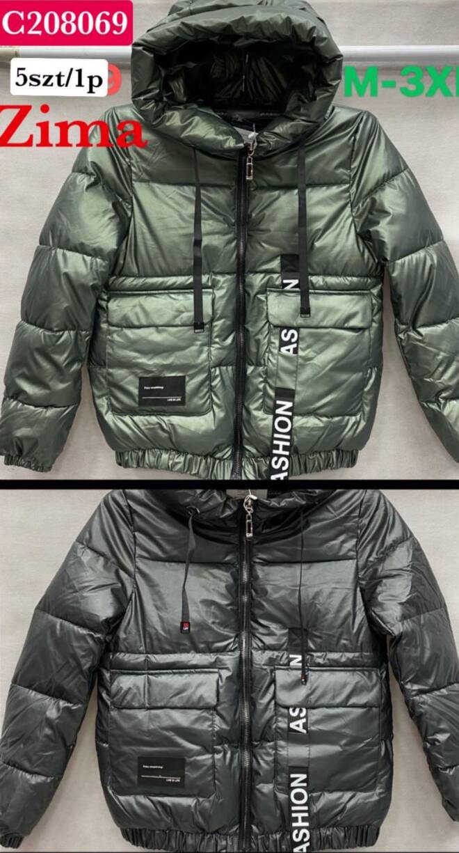 Kurtka damskie zimowa C208069 1 kolor  M-3XL 1