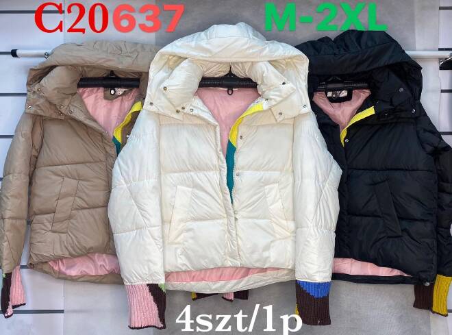 Kurtka damskie zimowa C20637 1 kolor  M-2XL 1