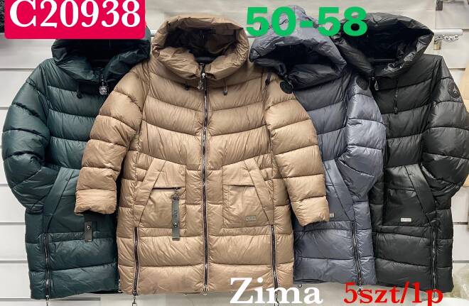 Kurtka damskie zimowa C20938 1 kolor  50-58