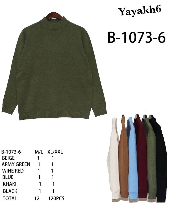 Sweter damskie B-1073-6 Mix KOLOR  M-2XL