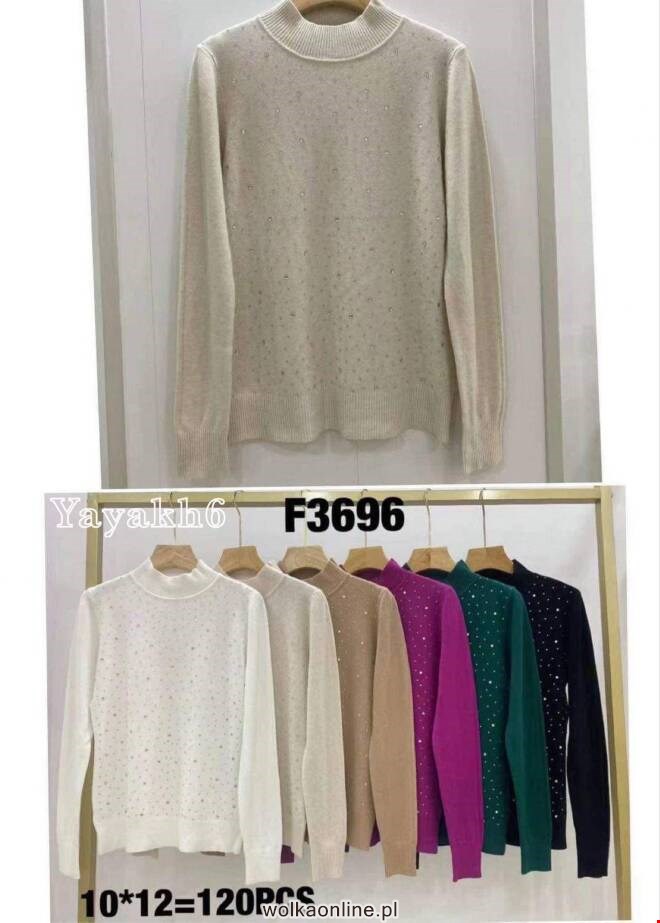 Sweter damskie F3696 Mix KOLOR  Standard