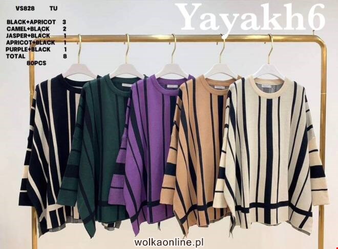 Sweter damskie VS828 Mix KOLOR  Standard