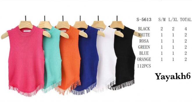 Sweter damskie S-5613 Mix KOLOR  S/M-L/XL 1