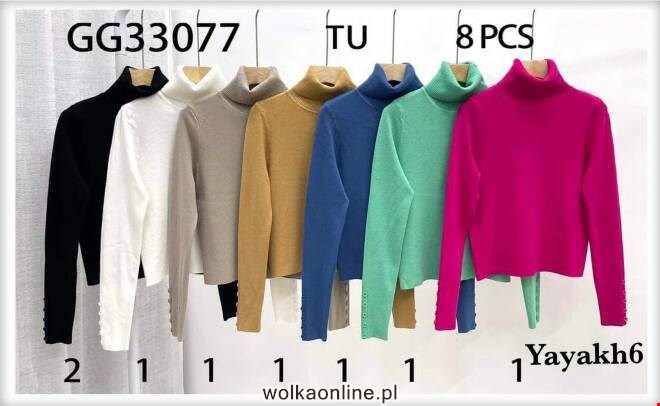 Sweter damskie GG33077 Mix KOLOR  Standard