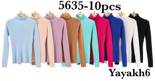 Sweter damskie 5635 Mix KOLOR  Standard