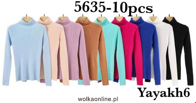 Sweter damskie 5635 Mix KOLOR  Standard
