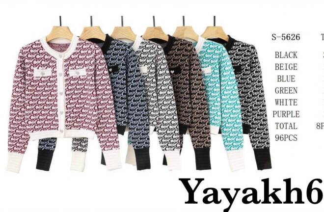 Sweter damskie S-5626 Mix KOLOR  Standard