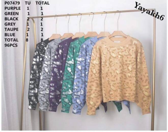 Sweter damskie P07479 Mix KOLOR  Standard 1