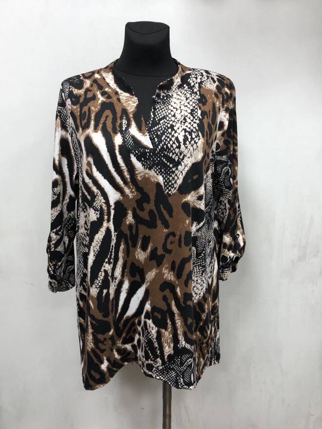 Koszula damskie 8993 1 kolor  48-54 (Towar Polskie)