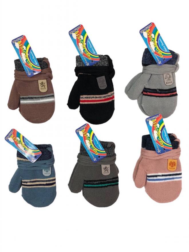 Rękawiczki dziecięce 9032 Mix KOLOR  Standard