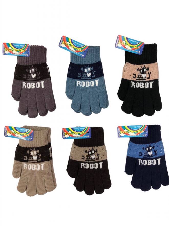 Rękawiczki dziecięce 9055 Mix KOLOR  Standard
