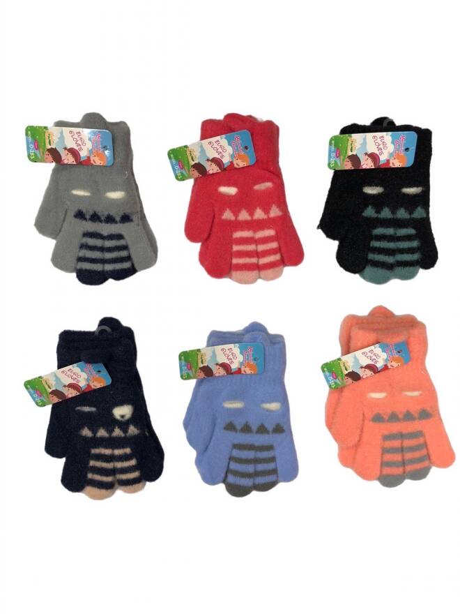 Rękawiczki dziecięce 9057 Mix KOLOR  Standard 1