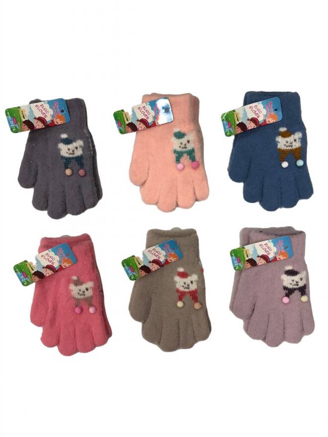 Rękawiczki dziecięce 9062 Mix KOLOR  Standard