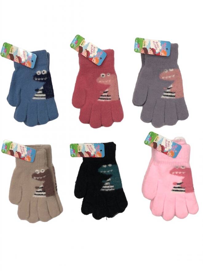 Rękawiczki dziecięce 9063 Mix KOLOR  Standard