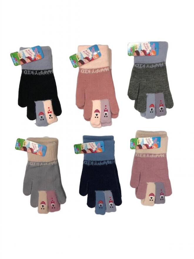 Rękawiczki dziecięce 9069 Mix KOLOR  Standard