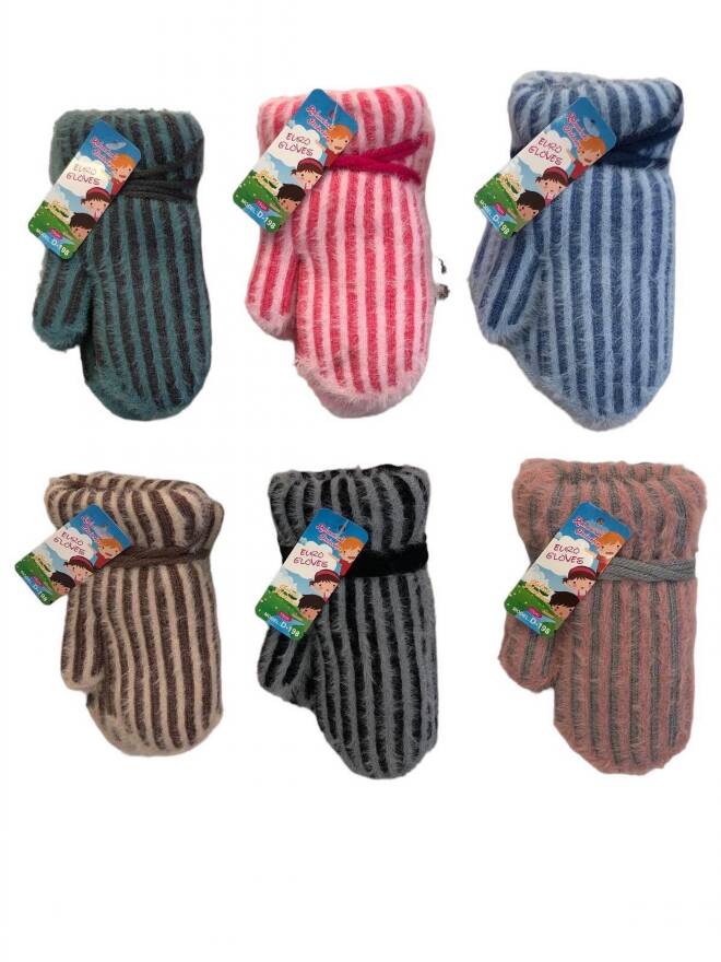 Rękawiczki dziecięce 9076 Mix KOLOR  Standard