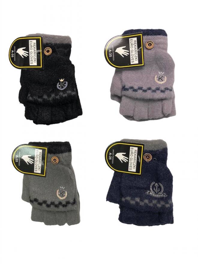 Rękawiczki dziecięce 9078 Mix KOLOR  Standard