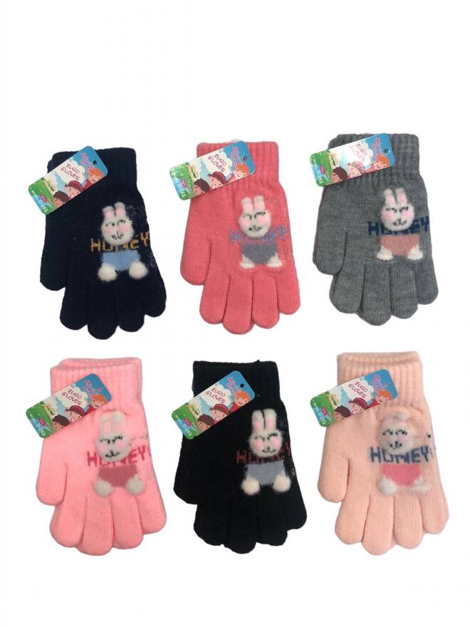 Rękawiczki dziecięce 9086 Mix KOLOR  Standard 1
