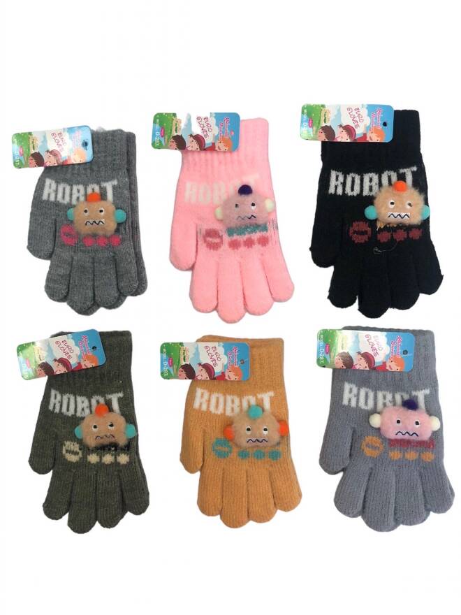 Rękawiczki dziecięce 9087 Mix KOLOR  Standard