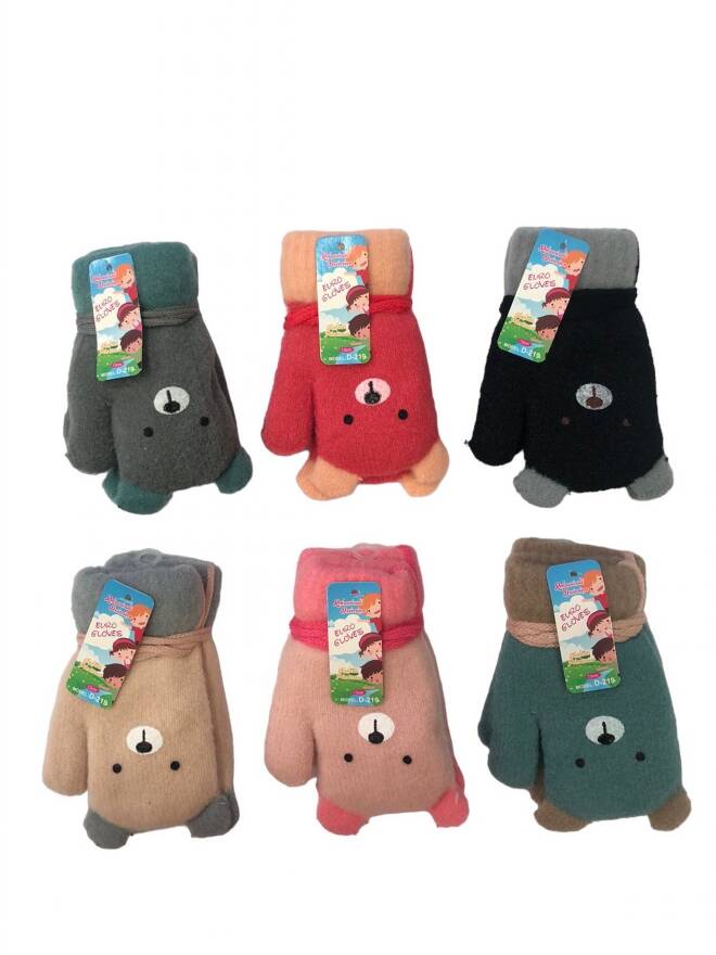 Rękawiczki dziecięce 9102 Mix KOLOR  Standard 1