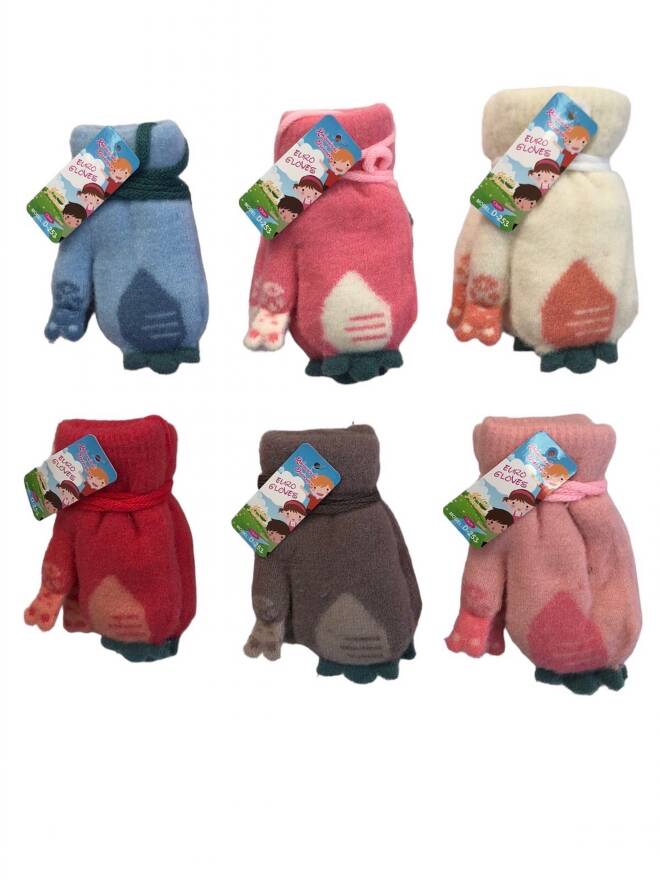 Rękawiczki dziecięce 9112 Mix KOLOR  Standard