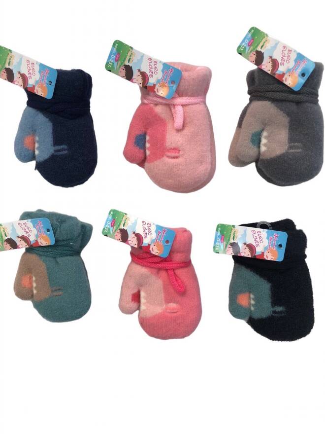 Rękawiczki dziecięce 9114 Mix KOLOR  Standard