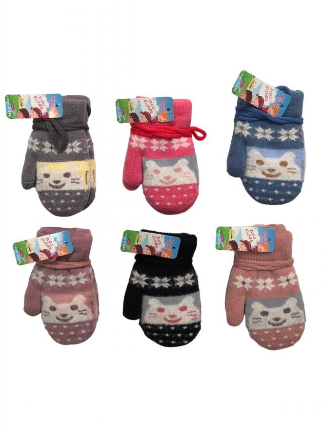 Rękawiczki dziecięce 9124 Mix KOLOR  Standard 1