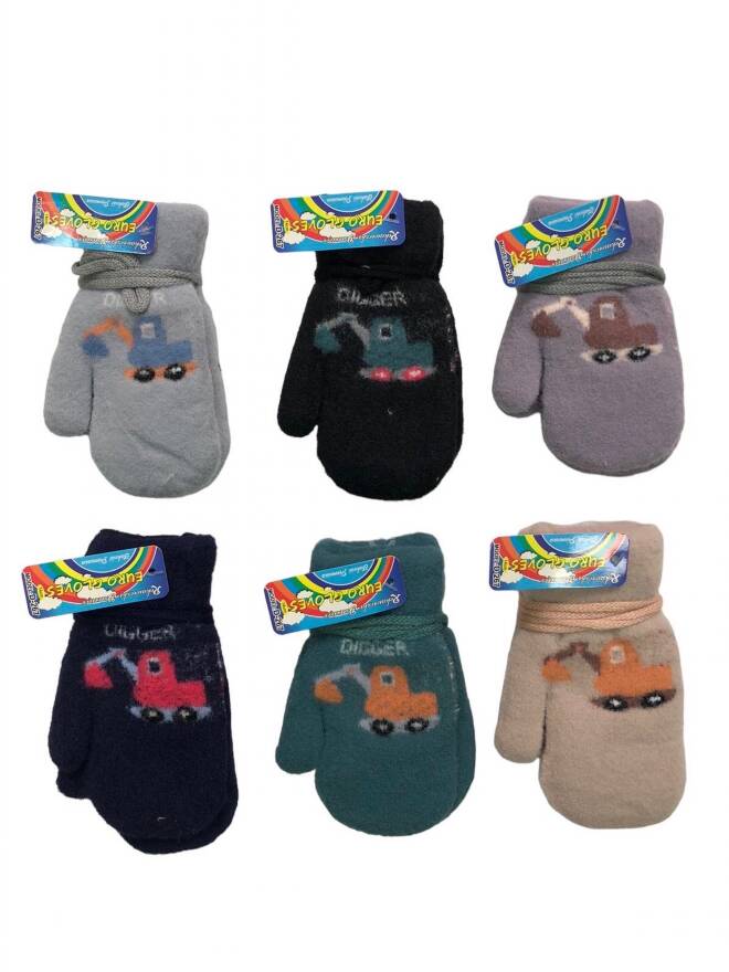 Rękawiczki dziecięce 9130 Mix KOLOR  Standard