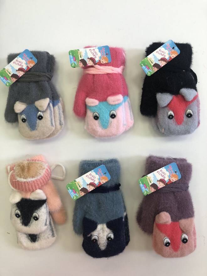 Rękawiczki dziecięce 9131 Mix KOLOR  Standard