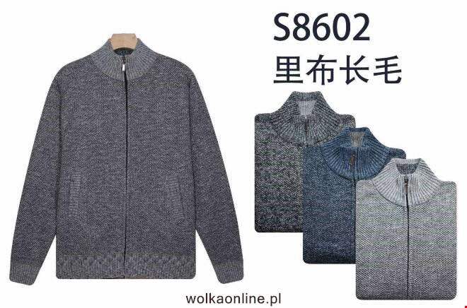 Sweter  męskie S8602 Mix KOLOR  M-3XL