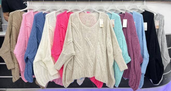 Sweter damskie 9163 Mix KOLOR  Standard