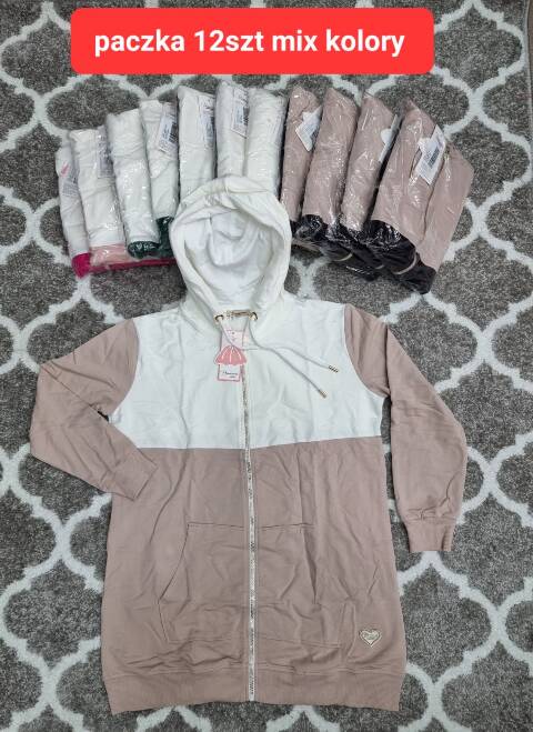 Bluza damskie 9213 Mix kolor Standard (Towar Tureckie)