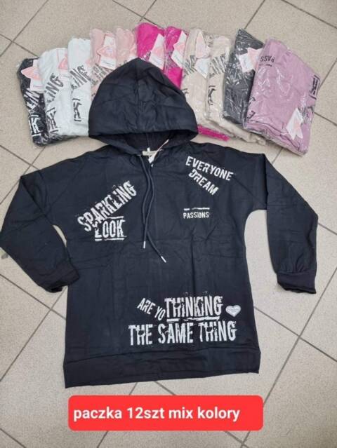 Bluza damskie 9221 Mix kolor Standard (Towar Tureckie)