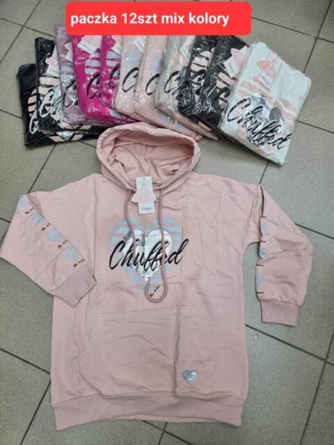 Bluza damskie 9224 Mix kolor Standard (Towar Tureckie)