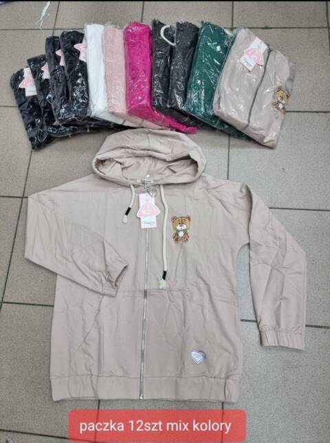 Bluza damskie 9232 Mix kolor Standard (Towar Tureckie)