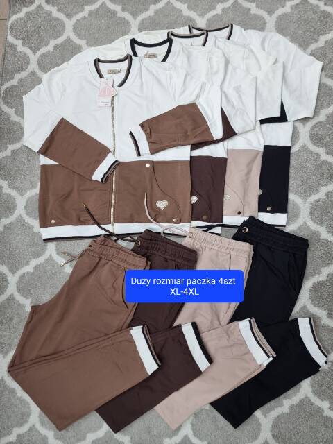 Komplet damskie 9317 1 kolor XL-4XL (Towar Tureckie) 1