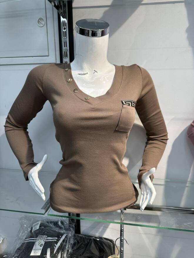 Bluzka damskie 9354 Mix KOLOR  Standard (Towar Tureckie)