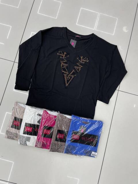 Bluzka damskie 9373 Mix kolor Standard