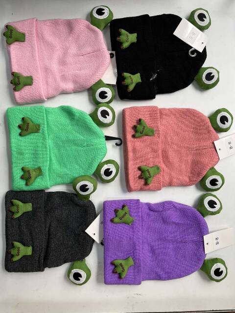 Czapka dziewczęca 9396 Mix kolor Standard