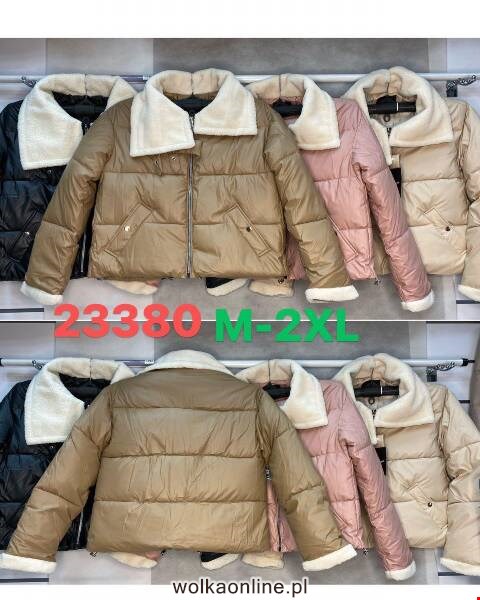 Kurtka damskie zimowa 23380 1 kolor M-2XL