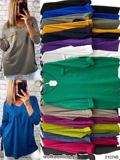 Bluzka damskie 9439 Mix kolor Standard