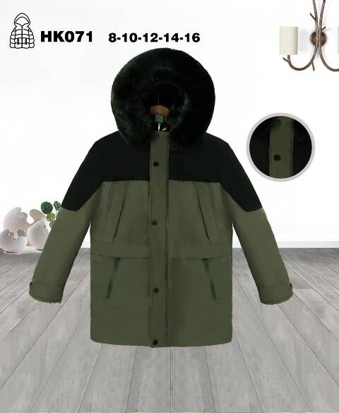 Kurtka chłopięca zimowa HK071 Mix kolor 8-16