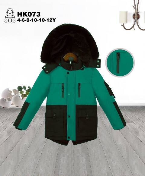 Kurtka chłopięca zimowa HK073 Mix kolor 4-12 1