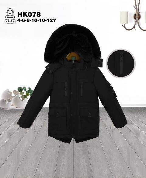 Kurtka chłopięca zimowa HK078 Mix kolor 4-12 1