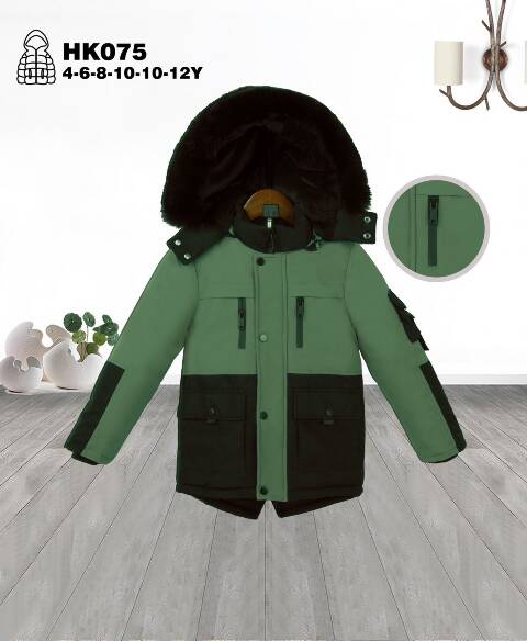 Kurtka chłopięca zimowa HK075 Mix kolor 4-12 1