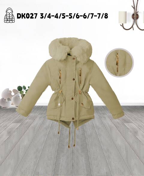Kurtka dziewczęca zimowa DK027 1 kolor 3-8 1
