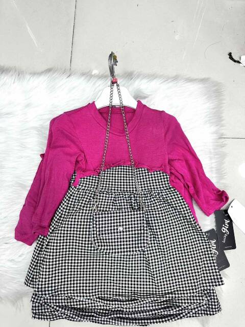 Sukienka dziewczęca 9540 1 kolor 12-36m 1